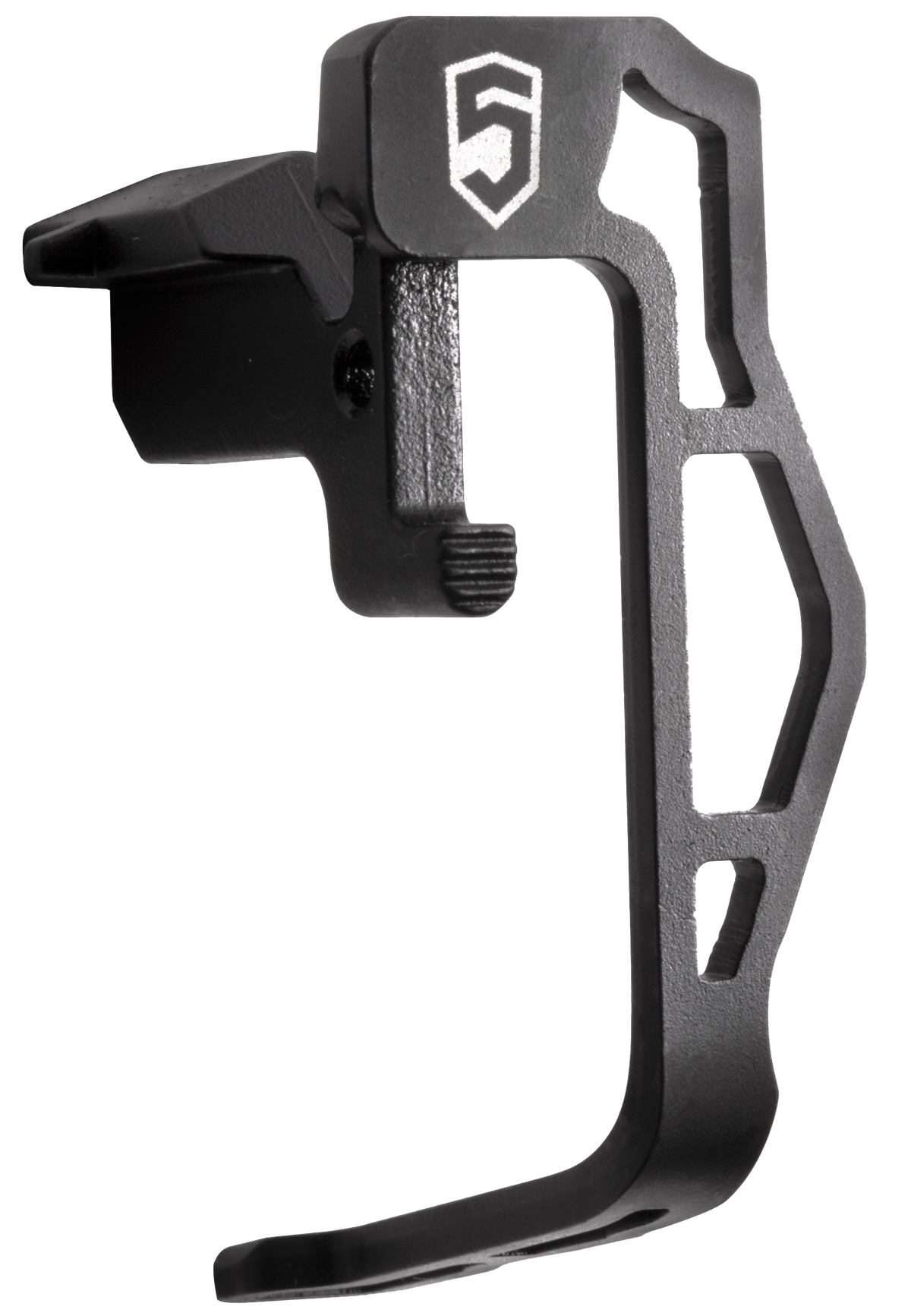 Phase 5 Weapon Systems Extended Bolt Release V2 Black Steel AR-10 2.15"