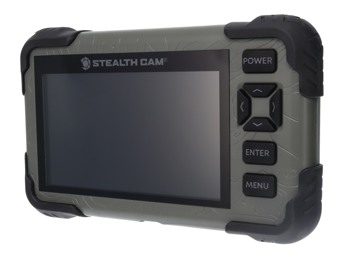 Stealth Cam STCCRV43XHD SD Card Viewer 4.3" Color LCD Touch Screen 1080p Black/Green