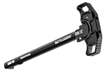 Battle Arms Development RACK15 AR-15 Ambidextrous Charging Handle - Black Hardcoat Anodized 7075-T6 Aluminum