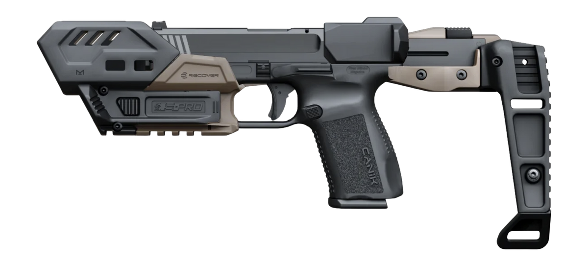 Recover Innovations S-Pro Basic Pistol Stabilizer for Canik - Tan