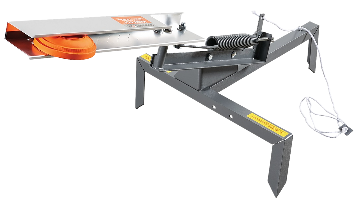 Champion Targets High Fly String Release Trap Silver Spring Loaded