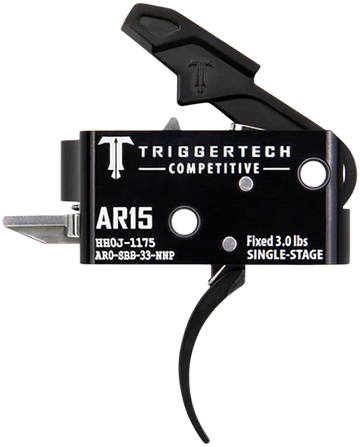 TriggerTech Competitive AR-15 3 lb Single-Stage Pro Curved Trigger