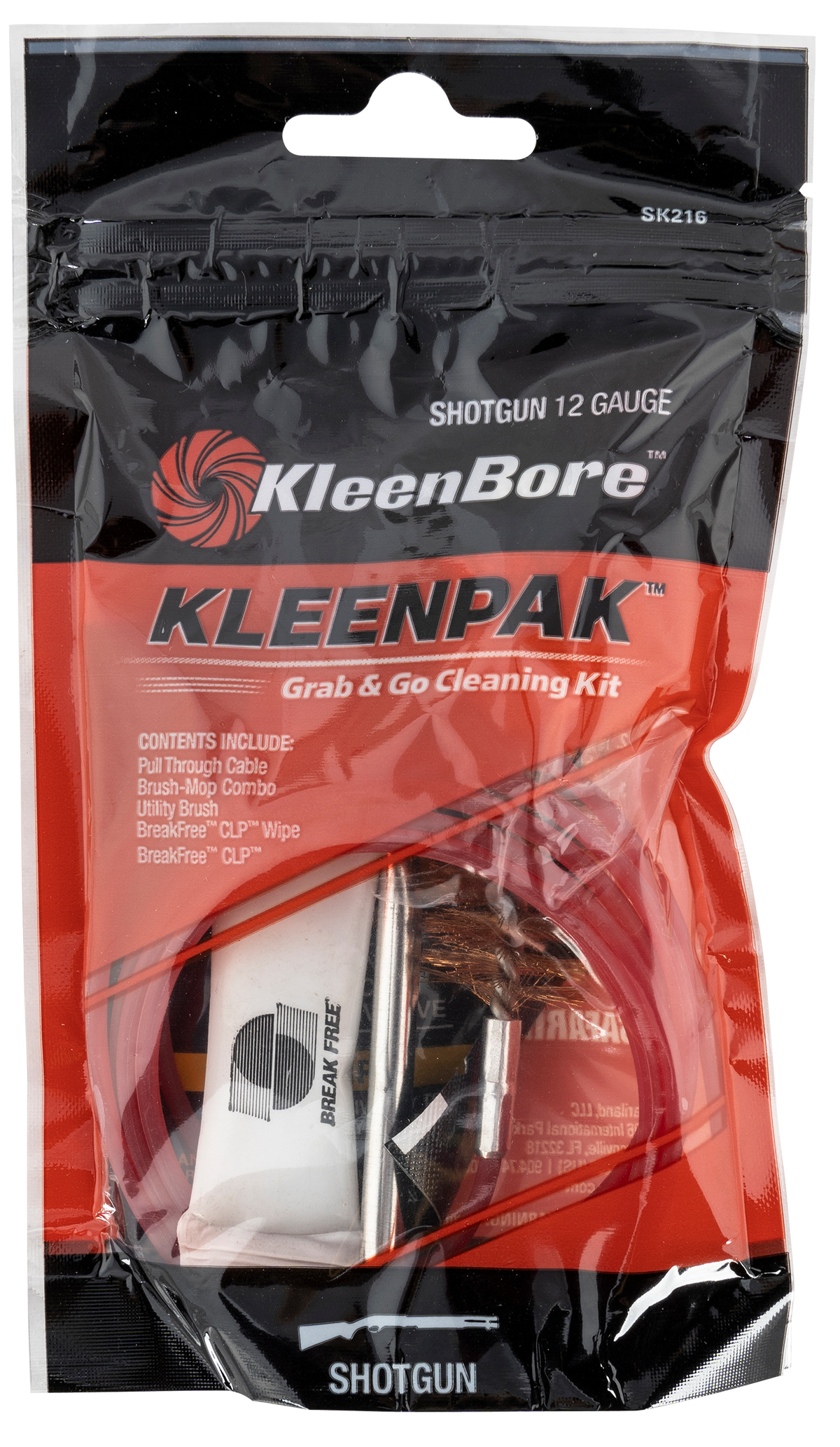 Kleen-Bore Grab & Go Cleaning Kit 12 Gauge Shotgun 10-Pack