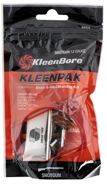 Kleen-Bore Grab & Go Cleaning Kit 12 Gauge Shotgun 10-Pack