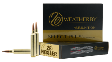 Weatherby Select Plus 28 Nosler 150gr Swift Scirocco Bonded - Box or Case