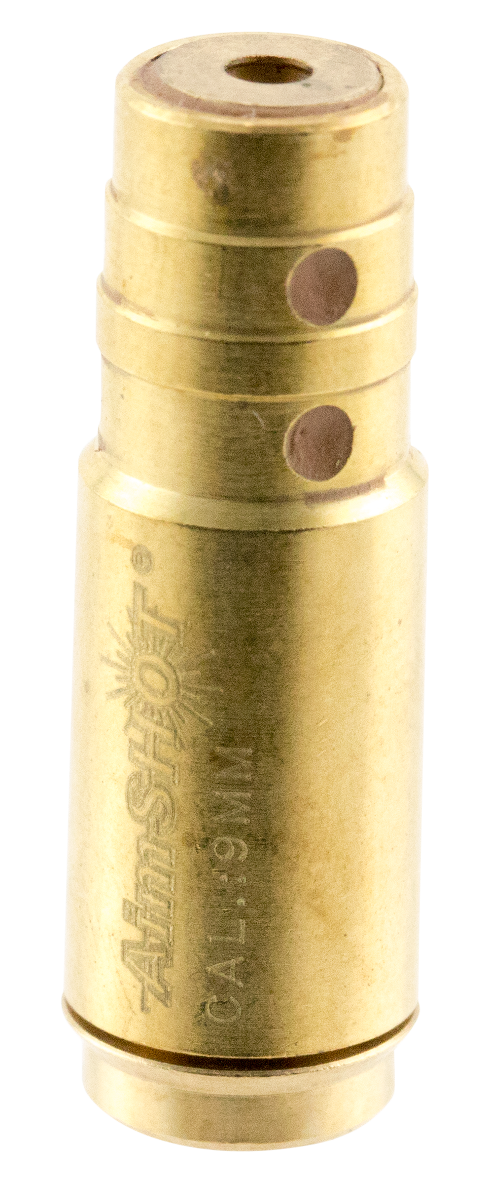 AimShot BS9MM Modular 9mm Luger Laser Boresighter Cartridge Brass