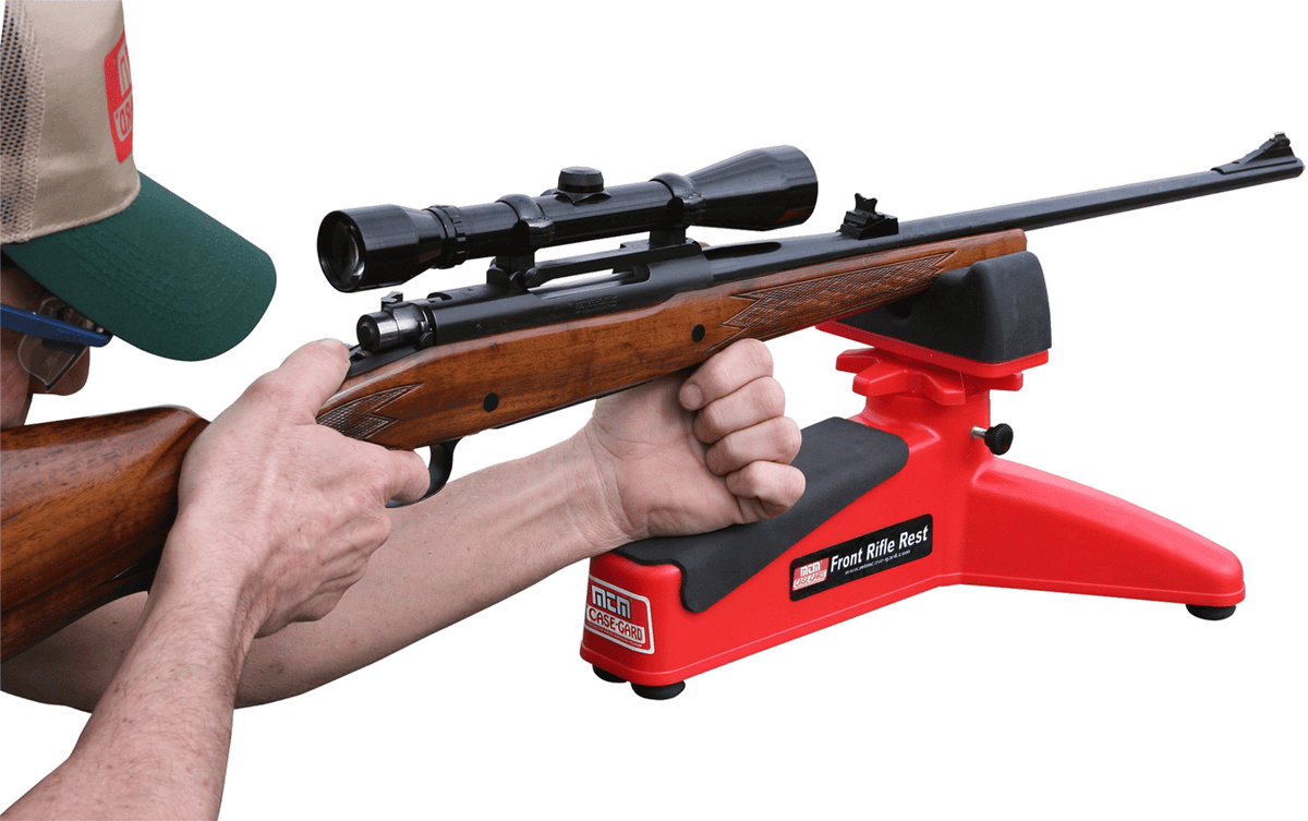 MTM Case-Gard FRR30 Front Rifle Rest Red Polymer