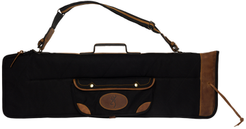 Browning Lona FLEX Canvas/Leather Takedown 34.5" Black O/U Shotgun Case