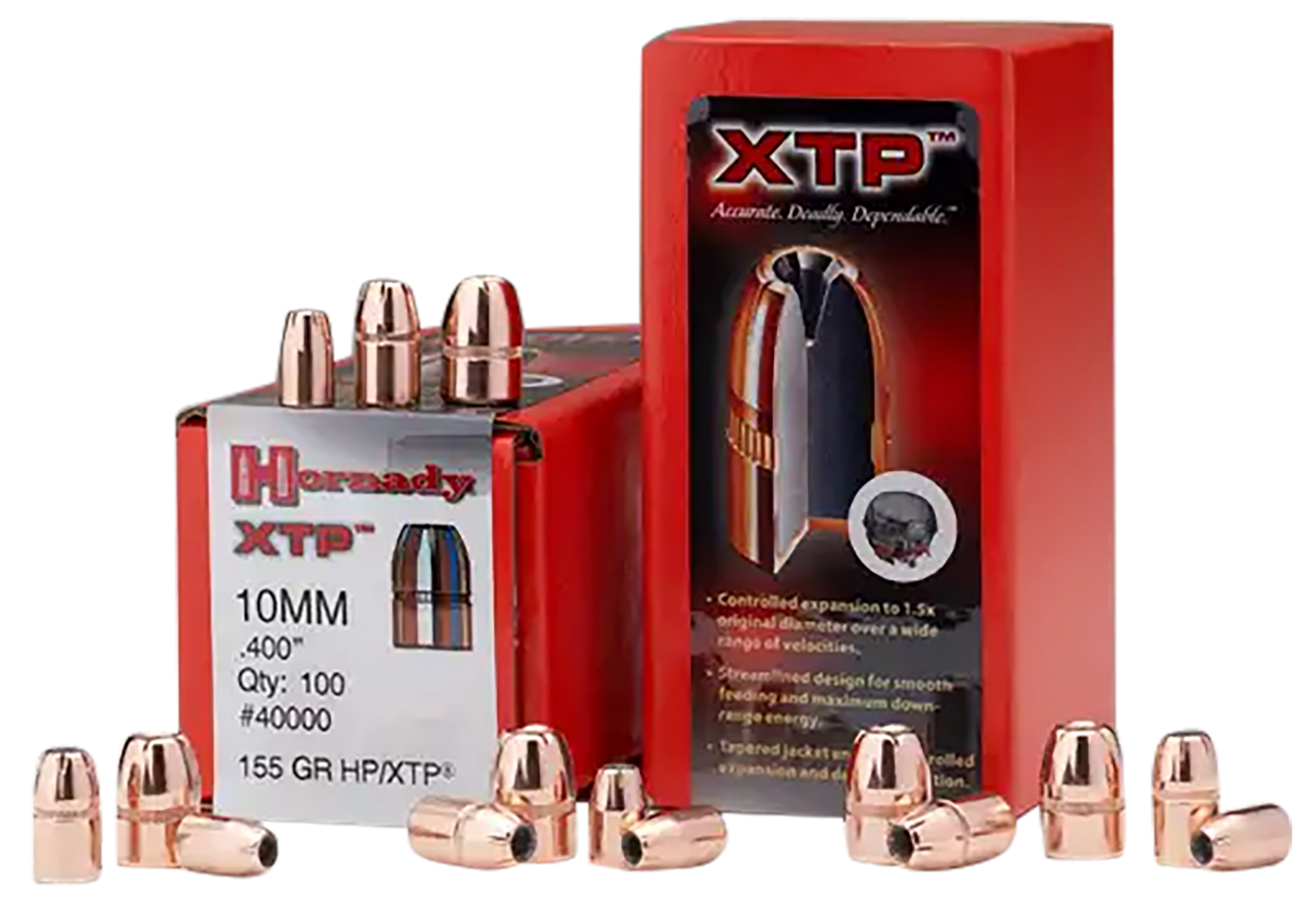 Hornady 35540 XTP 9mm .355 115gr Hollow Point Reloading Bullets - 100/Box