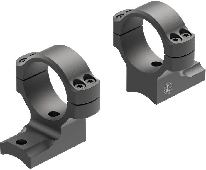 Leupold BackCountry 2-Piece Ring Mount 30mm High Matte Black Aluminum - Savage 10/110