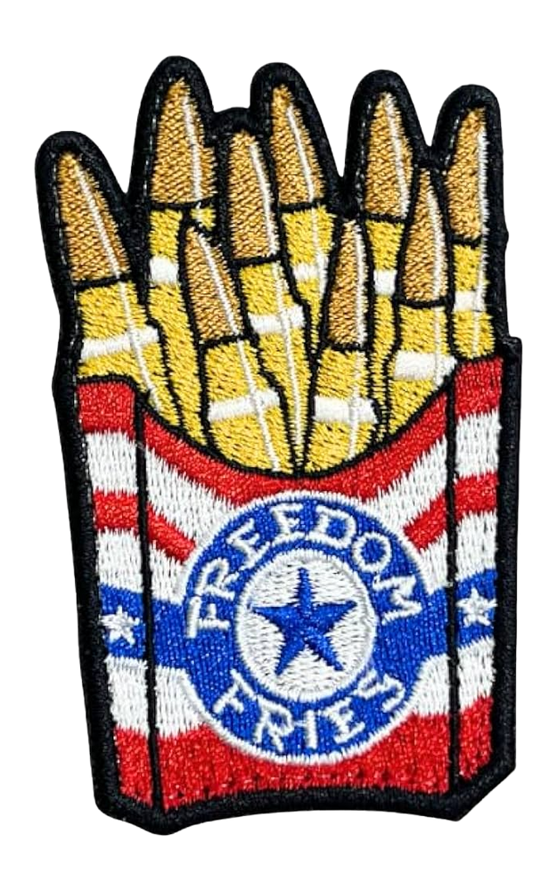 Walkers Game Ear Freedom Fries Morale Patch