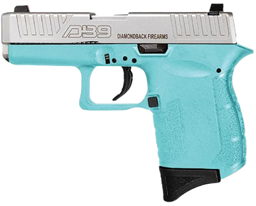 Diamondback DB9 Gen4 9mm Luger 3.10" 6+1 Semi-Auto Pistol - Mint/Nickel Boron
