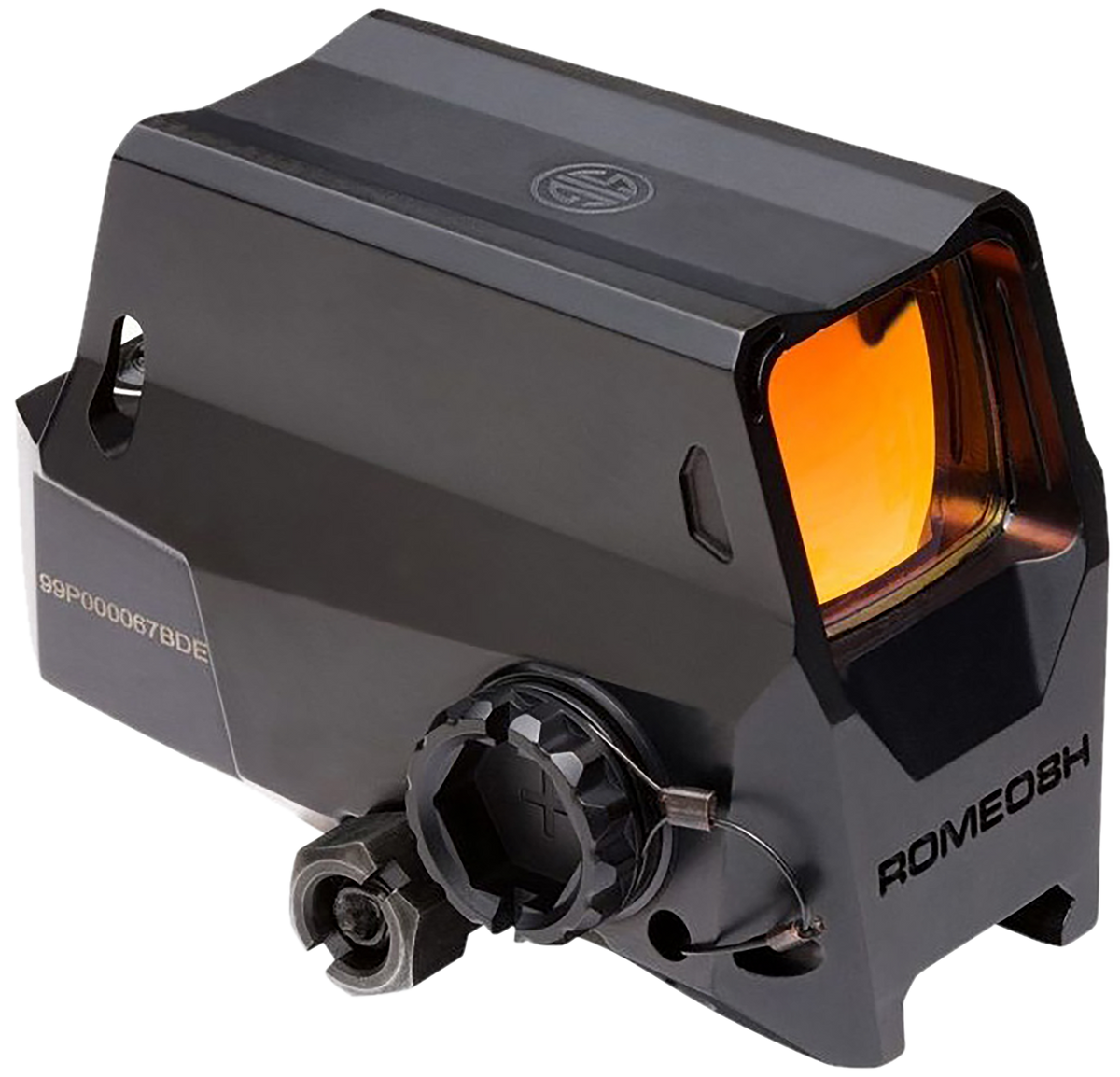 Sig Sauer Electro-Optics Romeo8H 1x38mm Red Dot Sight 2 MOA Red Ballistic Dot/65 MOA Circle - Black