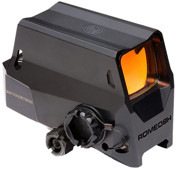 Sig Sauer Electro-Optics Romeo8H 1x38mm Red Dot Sight 2 MOA Red Ballistic Dot/65 MOA Circle - Black