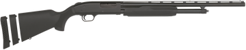 Mossberg 500 Super Bantam Youth 20 Gauge 22" 5+1 Pump Shotgun - 3" Chamber, Blued Vent Rib, Adj LOP Synthetic Stock