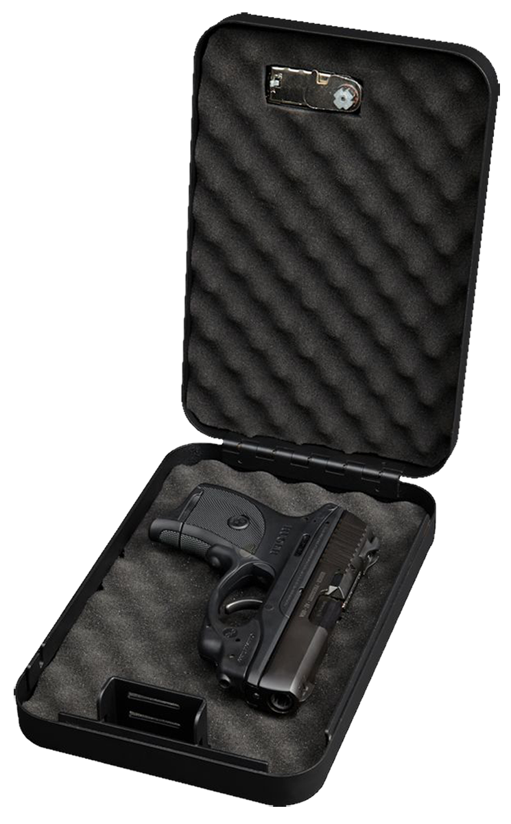 Bulldog BD1126 Personal Vault Combination/Key Entry Steel Pistol Safe - 9.5" x 6.5" x 2"