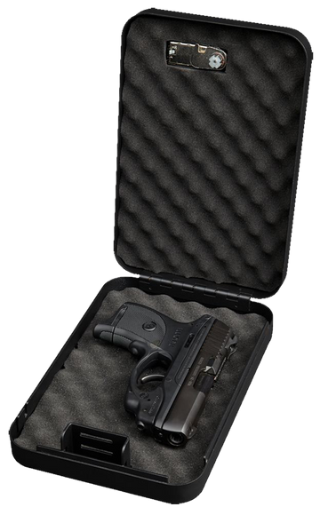 Bulldog BD1126 Personal Vault Combination/Key Entry Steel Pistol Safe - 9.5" x 6.5" x 2"