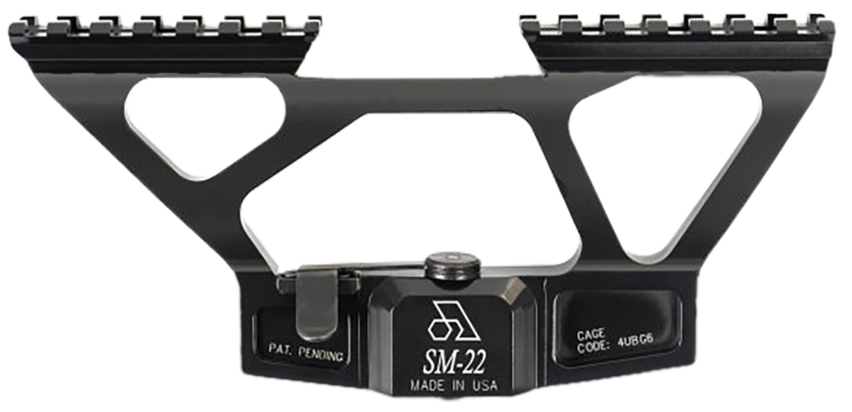 Arsenal SM-22 AK Scope Mount SAM7K Series Black Anodized 0 MOA