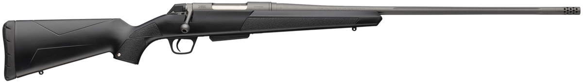 Winchester Guns XPR Extreme 6.8 Western 22" 3+1 Bolt Action Rifle - Tungsten Cerakote Fluted Threaded Barrel