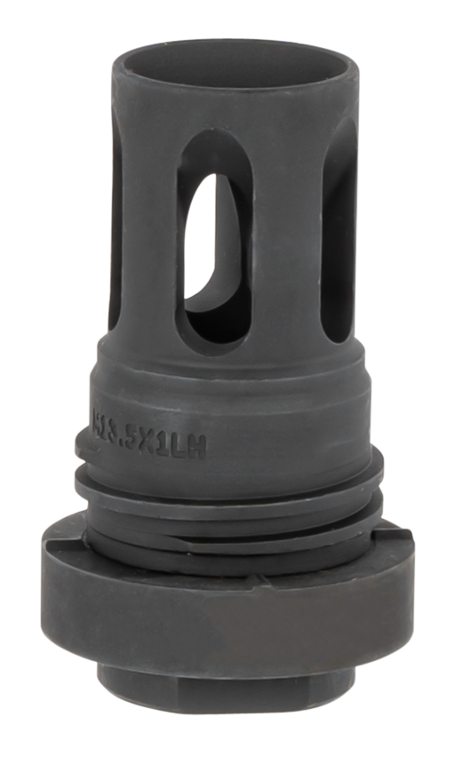 Yankee Hill Mini QD Flash Hider 5.56x45mm NATO M13.5x1 LH 2.13" Black Phosphate