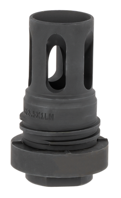 Yankee Hill Mini QD Flash Hider 5.56x45mm NATO M13.5x1 LH 2.13" Black Phosphate