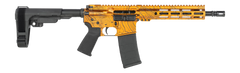 Shark Coast Tactical Topography 5.56 NATO 10.5" 30+1 Semi-Auto AR Pistol - Orange Cerakote