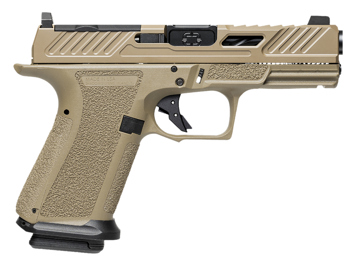 Shadow Systems MR920 Elite 9mm Luger 4" 10+1 Semi-Auto Pistol - Flat Dark Earth - MA Compliant