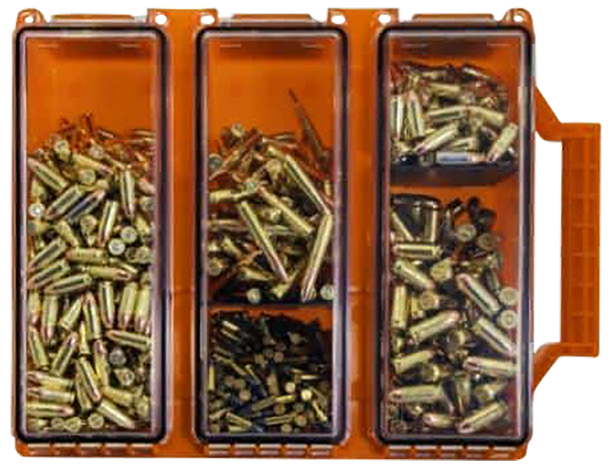 Berry's Tri-Can Triple Ammo Can Orange Plastic