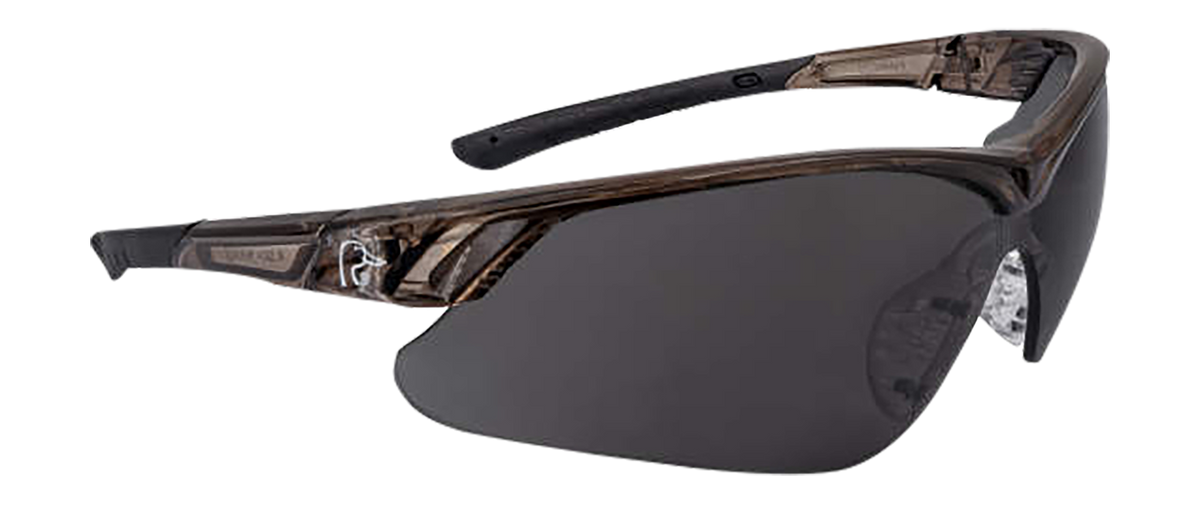 Radians DU-HF1 Half Frame Shooting Glasses Smoke Gray Lens