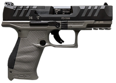 Walther Arms PDP Compact Frame 9mm Luger 4" 15+1 Striker Fire Pistol - Gray/Black