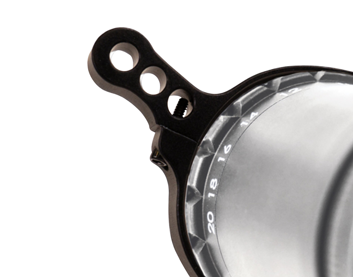 Huskemaw Optics Switchview Throw Lever Black Anodized Aluminum - Blue Diamond 3-12 / 4-16 / 5-20 Scopes