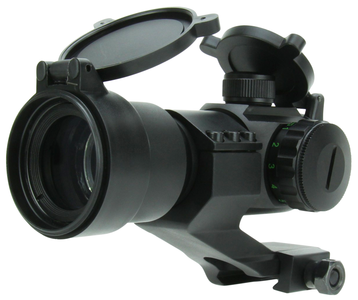 TacFire RD004 1x30 Dual Illuminated Red/Green Dot Sight 2 MOA Black Anodized