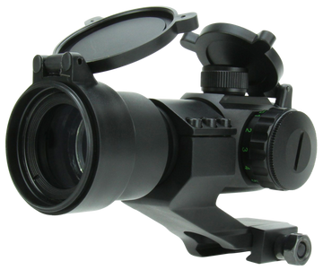 TacFire RD004 1x30 Dual Illuminated Red/Green Dot Sight 2 MOA Black Anodized