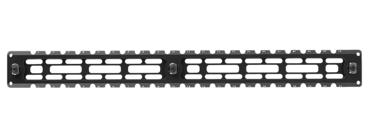 Leapers UTG PRO TLUMA04 ARCA Rail 9 Slot M-LOK 14.20" Matte Black 7075-T6 Aluminum