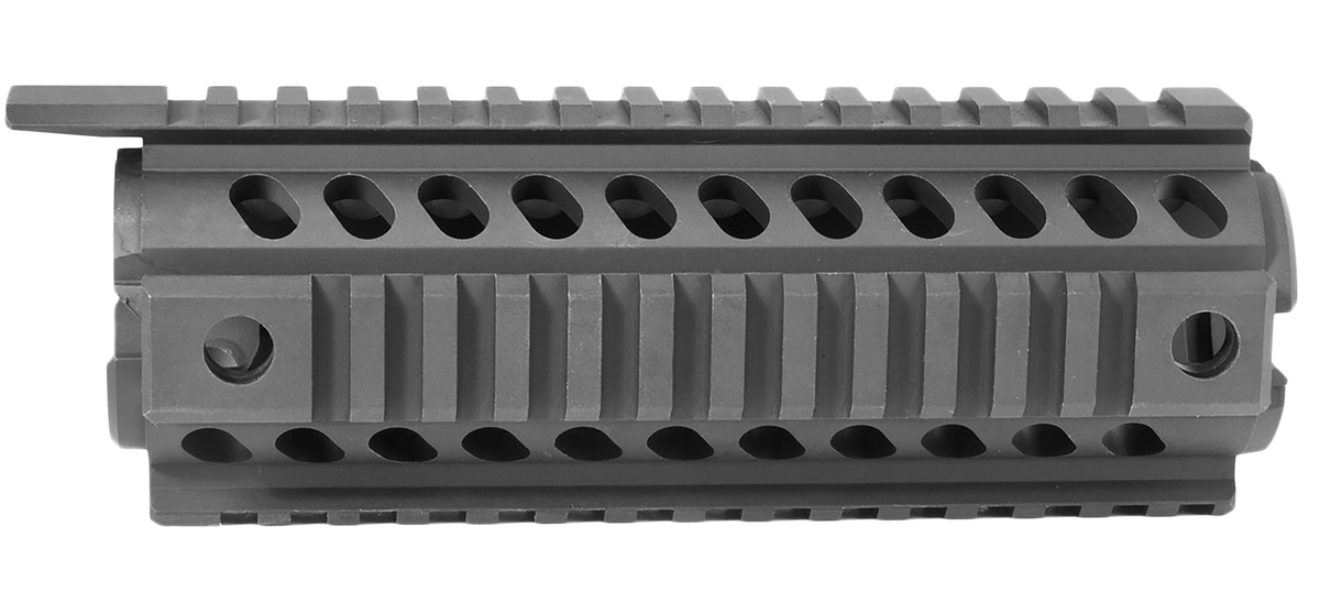 Mission First Tactical Tekko 7" Drop-In Rail System - Aluminum Black Anodized for AR-15/M16/M4 Carbine
