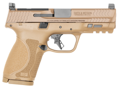 Smith & Wesson M&P9 M2.0 Compact 9mm Luger 4" 15+1 Optic-Ready Semi-Auto Pistol - FDE