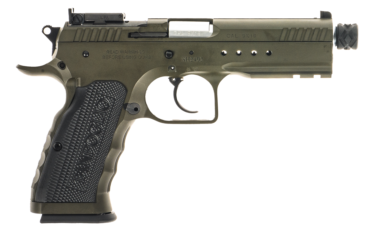 Tanfoglio Defiant Tactical Pro 9mm Luger 4.50" 20+1 Semi-Auto Pistol