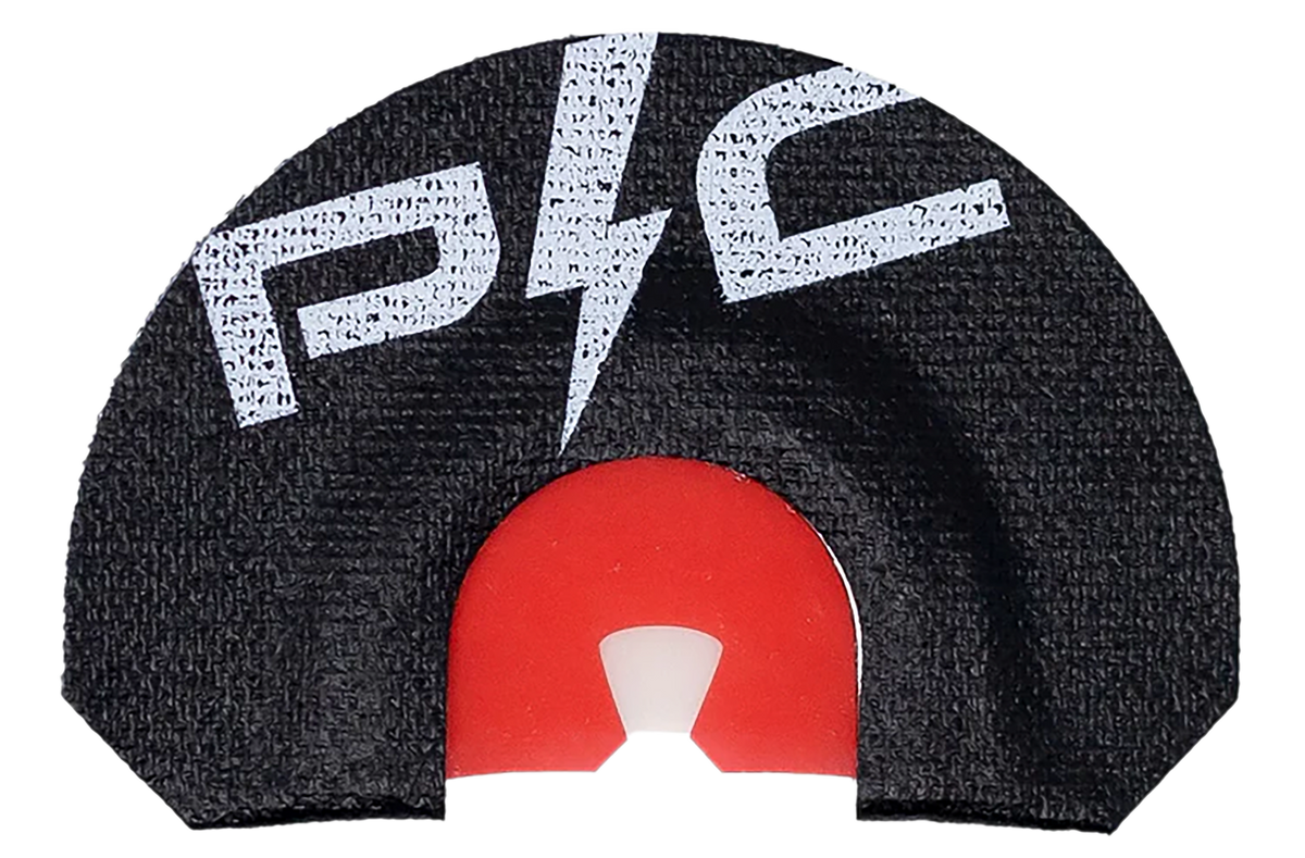 Power Calls Ghost Cut Diaphragm Turkey Call - Black / Red