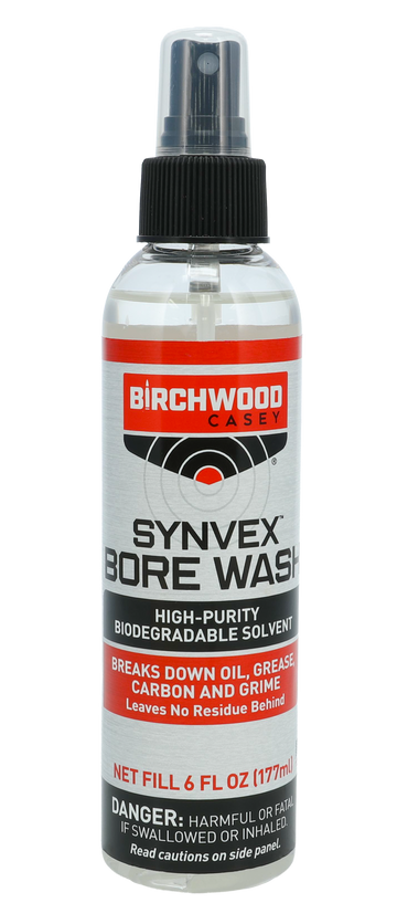 Birchwood Casey SYNVEX Bore Wash 6 oz Spray Bottle