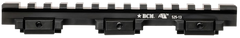 BCM A/T Optic Riser 525-13 5.75" Black Anodized 13-Slot Picatinny Rail
