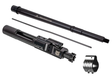 Rosco Manufacturing K9 Sauce Pack AR-15 5.56 NATO 13.95" 1:7 Twist 1/2x28 Mid-Length - Includes BCG & Gas Block