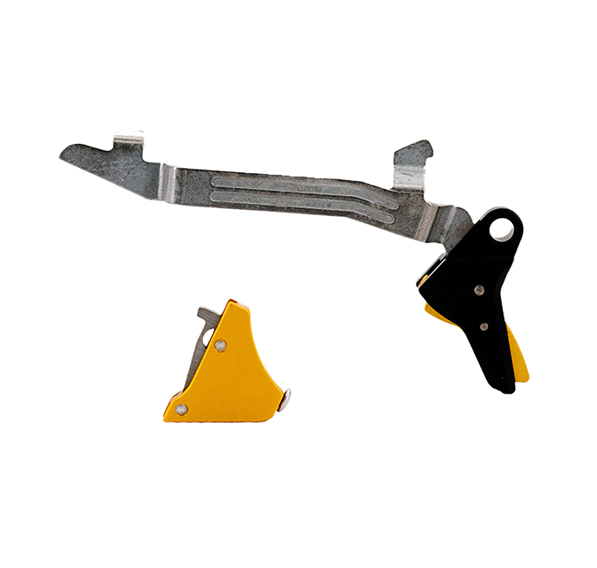 Timney Triggers Alpha Competition Glock Gen5 Large Frame 3 lb Straight Drop-In Trigger - Gold