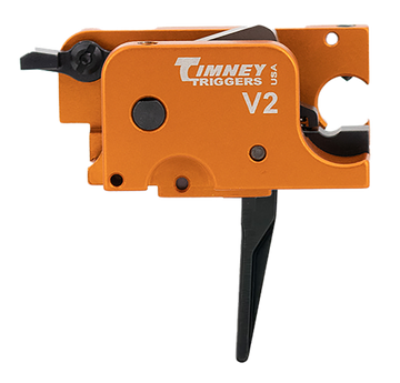 Timney Triggers SCORPION-ST V2 CZ Scorpion 9mm Straight Drop-In Trigger - Orange/Black