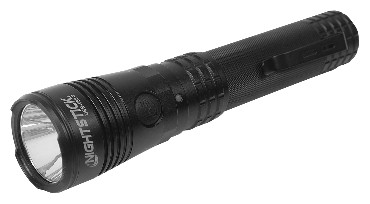 Bayco Nightstick USB-588-T Turbo High Candela 1100 Lumen USB Rechargeable Tactical Flashlight