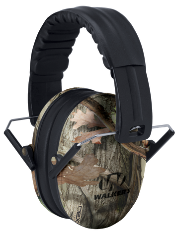Walkers Game Ear Youth Passive Muff 23 dB Over the Head Next G-1 Camo/Black Polymer