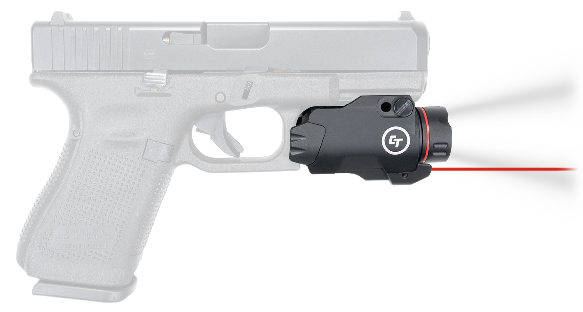 Crimson Trace Rail Master Pro CMR-207 Red Laser & 400 Lumen White LED Light - Picatinny/Weaver