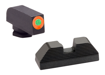 Ameriglo GL436 Protector Sight Set for Glock 42/43/43X/48 - Green Tritium Front