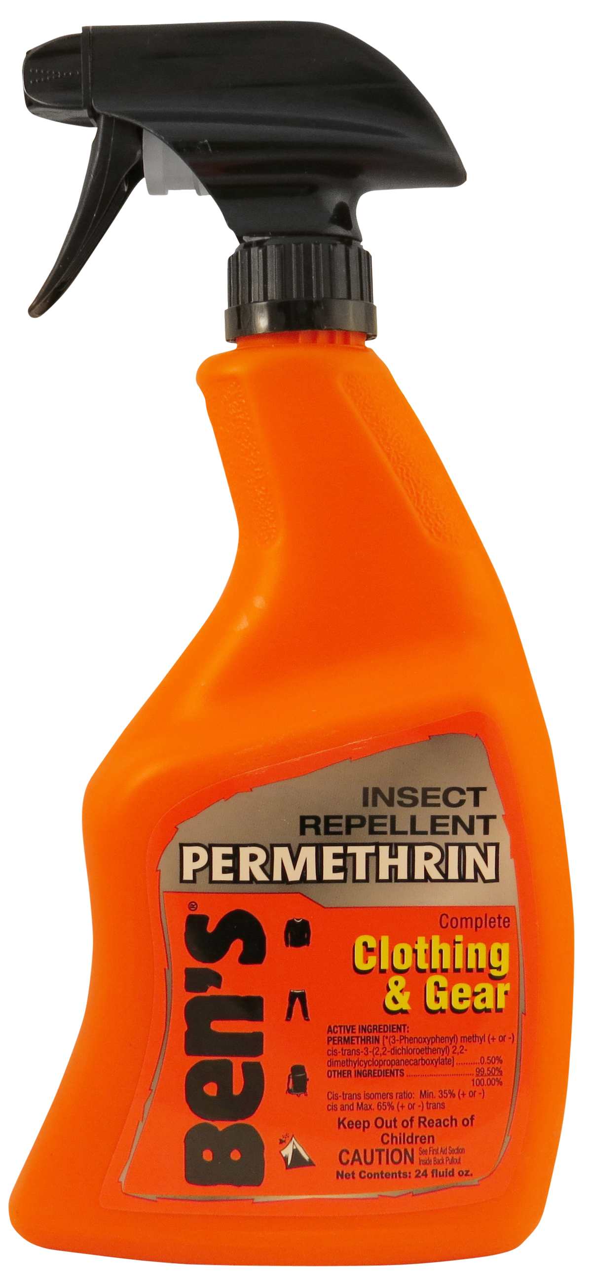 Ben's Clothing & Gear 24 oz 0.5% Permethrin Insect Repellent Pump Spray