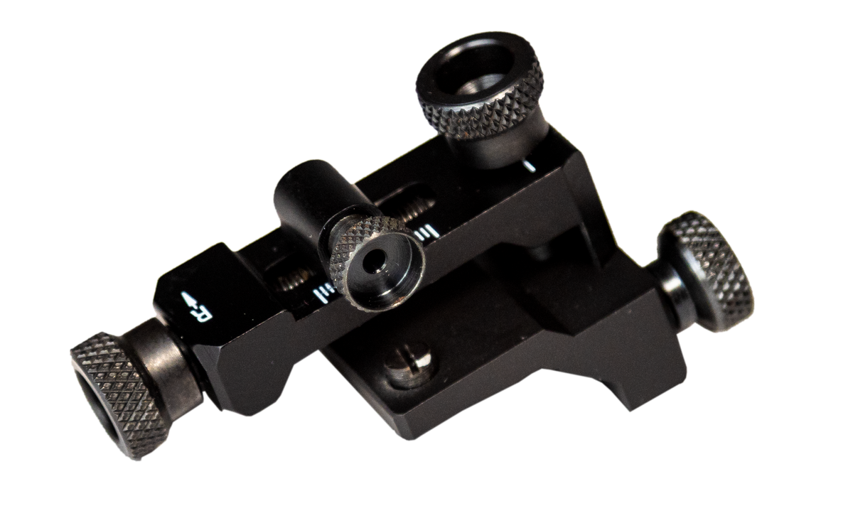 CVA AC1750 Micro-Adjust Williams Western Long Range Rear Peep & Front Globe Sight Reticle Kit - Black