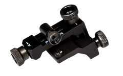 CVA AC1750 Micro-Adjust Williams Western Long Range Rear Peep & Front Globe Sight Reticle Kit - Black